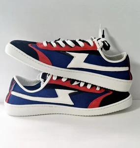 PS Paul Smith Men's Ziggy Multicoloured Double Zag Trainers - Size EU 43 / UK 9 - Picture 1 of 16