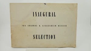 Guggenheim Museum 1959 Program Booklet - Inaugural Selection - Picture 1 of 3