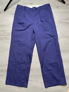 Vintage Christian Dior Monsieur Blue Pants Trousers Men’s Size Medium 33x27 - Picture 1 of 10