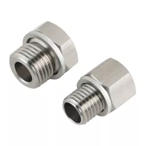 M16 M12X1.5 1/8 NPT Coolant Temp Sensor Adapter For LS Engine Swap LS1 LS2 LS3 - Foto 1 di 6