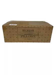 Almohadas alternativas de plumón Beckham 2pk tamaño queen - nuevas, caja abierta - Imagen 1 de 3