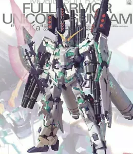 GUNDAM 1/100 RX-0 Unicorn Full Armor Ver. Ka Master Grade MG Model Kit Bandai - Foto 1 di 12