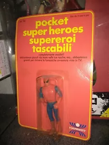 MEGO Spiderman Marvel Pocket Super Heroes Harbert italian card MOSC - Foto 1 di 5