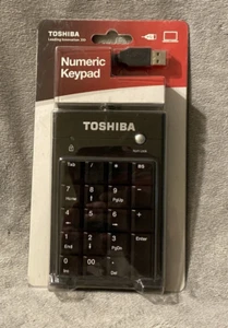 Toshiba Portable Numeric Keypad PA3828U-1ETB USB Plug And Play Numeric Key New - Picture 1 of 2
