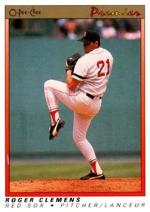 1991 O-Pee-Chee Premier Roger Clemens Boston Red Sox #23 - Picture 1 of 2