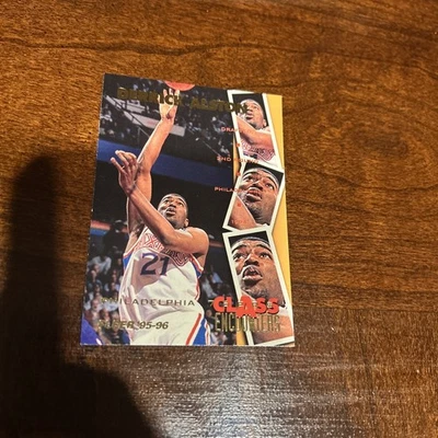 1995-96 Fleer - Class Encounters Derrick Alston #1 - Image 1 of 4
