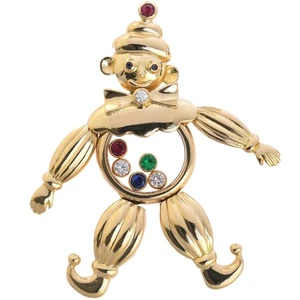 Chopard Happy Diamonds Vintage Harlekin Anhänger und Kette in 18 Kt. GG L: 60 cm - Bild 1 von 7