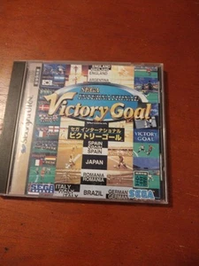Sega International Victory Goal Sega Saturn Japón Importación GS-9044 EE. UU. Vendedor en caja original - Imagen 1 de 4