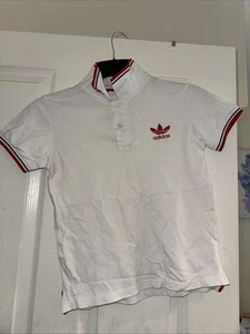 adidas White Polo Shirt - Picture 1 of 1