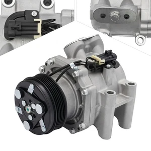 For 2002-2009 Chevy Trailblazer GMC Envoy 4.2L A/C Compressor 25825339 w/ Clutch - Picture 1 of 6
