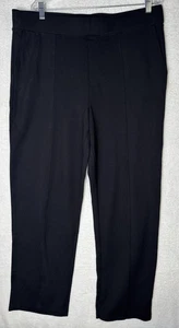 Maddie M schwarze Hose Damen Größe XXL schwerer Stoff genähte Frontnähte - Bild 1 von 8