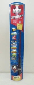 Selten!! Vintage 2009 Zebco "Spinnrute & Rolle Combo Komplettset" ZSP mit Tackle!! - Bild 1 von 8