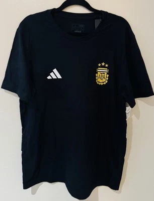 Men's Adidas Argentina National Team Crest Soccer T-Shirt (Large) New NWT - Image 1 of 3