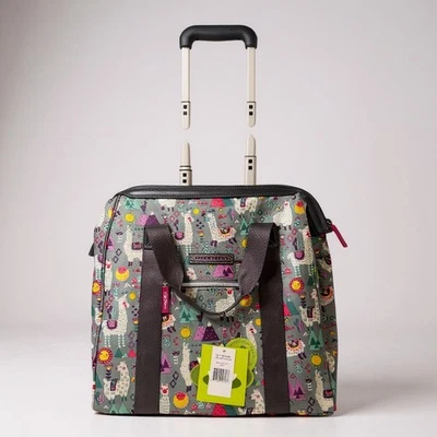 Bolsa de equipaje de mano con ruedas Lily Bloom Mama Collection gris llama mamá Foto 1 de 4