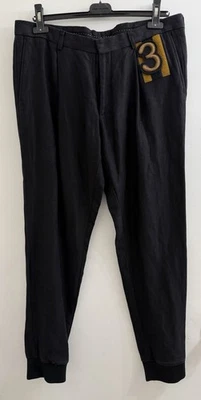 Pantalones de chándal Dries Van Noten de lino/algodón para hombre 34 primavera verano 2012 nuevos con etiquetas Foto 1 de 4