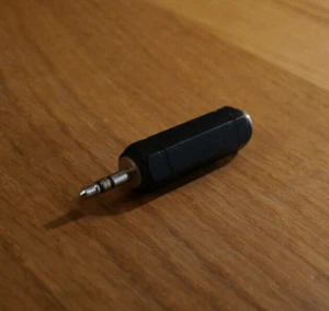 Adapter Audio Klinke 6,35mm auf 3,5mm - Bild 1 von 2