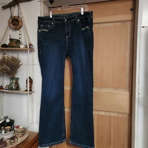 Ariat turquoise jeans size 33r - Picture 1 of 10