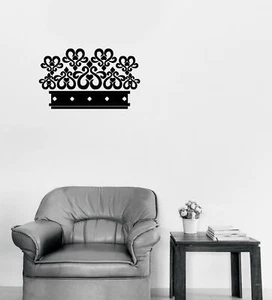 Vinyl-Aufkleber Wandsticker Crown's King Schild Königreich Dekor Kunst Zimmer (n1274) - Bild 1 von 3