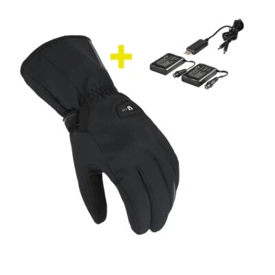 Macna Unite 2.0 Kit Heizhandschuhe Set Motorrad Gr. M - Schwarz