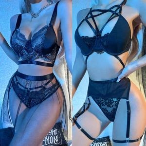 Sexy Valentines Underwear Lace Teddies Babydoll Mini Lingerie Chemise Sleepwear - Picture 1 of 17