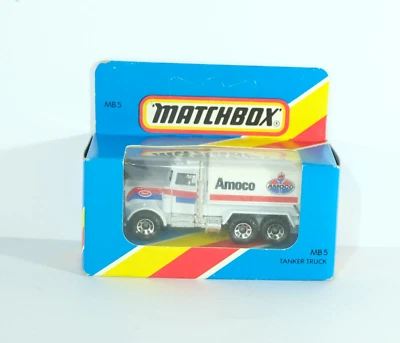 Camión cisterna Matchbox Collectors MB5 Amoco modelo diecast coche de juguete en caja B2. Foto 1 de 4