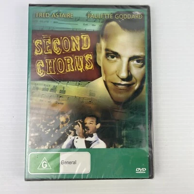 Second Chorus DVD Fred Astaire Paulette Goddard Brand New & Sealed R0 All - Image 1 of 4