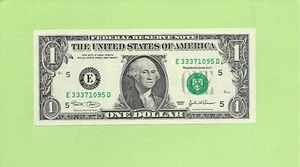2003 ..UNCIRC 1 $ E 3337 1095 D .... 2003 1 $ E-D SCHÖNE NOTE FRN - Bild 1 von 2