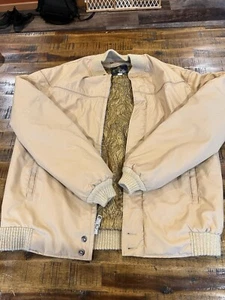 Chaqueta Bomber Derby of San Francisco Para Hombre Forro Cachemira Talla Mediana Alta - Imagen 1 de 11