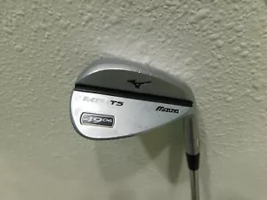 Mizuno Mp T5 White Satin Wedge 49°-6 Stiff Stock Golf Pride Grip - Picture 1 of 6
