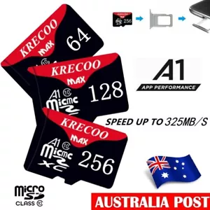 Micro SD Card 128/256GB 1TB Ultra Fast Class 10 TF Memory Card Mobile Phone Lot - Picture 1 of 17