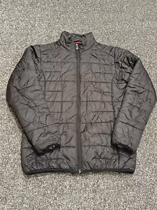 Liverpool FC gefütterte Jacke Herren Medium schwarz durchgehender Reißverschluss Logo offiziell - Bild 1 von 13