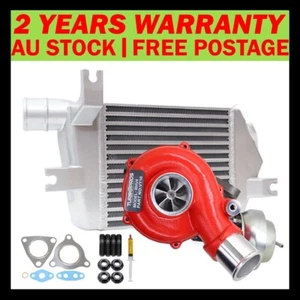 GEN1 High Flow Turbo + 60mm Intercooler For Mitsubishi Challenger 4D56 2.5L VT16 - Picture 1 of 11