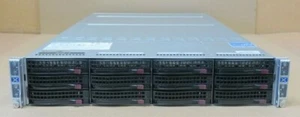 Supermicro SuperServer 6028TP-HC0R 12-Bay CTO 2-Node Server X10DRT-P 2x PSU - Picture 1 of 2