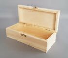 Wooden Storage Box Jewellery Chest Trunk Home Decor Watches Lid Lock Wood