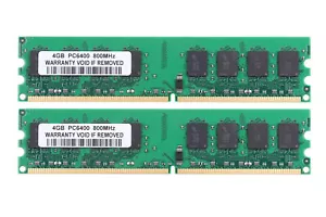 DDR2 RAM 8 GB 2X 4 GB 2Rx4 PC2-6400 800Mhz 240Pin Desktop Memory Only AMD CPU^& - Picture 1 of 6