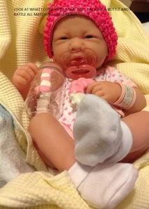NEU ~ Precious Preemie Berenguer La Neugeborene Puppe + Extras ENTHÄLT FLASCHE PACI ++ - Bild 1 von 12
