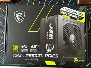 MSI MPG A850G PCIE5 ATX 3.0 850W PC-Netzteil - Schwarz - Photo 1/7
