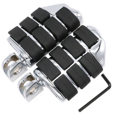 Front Rider Foot Pegs Footrest for Kawasaki Concours 14 ZG1400 GTR1400 2008-2015 - Изображение 1 из 4