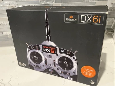 Controlador de avión y helicóptero Spektrum DX6i modelo de 6 canales RC Foto 1 de 4