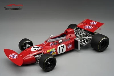 1/18 scale tecnomodel March 711 1971 Monaco GP Driver: Ronnie Peterson - Immagine 1 di 2