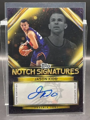 2025-26 Topps Jason Kidd Topps Muesca Firmas Autógrafo Foto 1 de 2