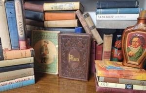 Set of 8 Vintage Books Hardcover, Aesthetic Bookshelf, Book Set, Centerpiece - Picture 1 of 6