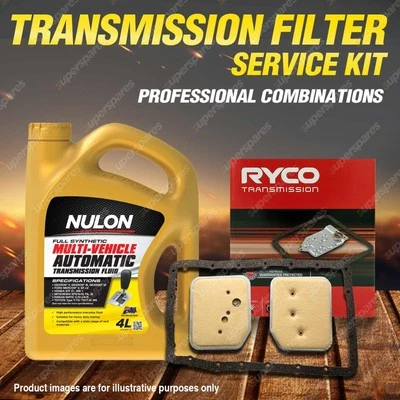 Ryco Transmission Filter + SYN Fluid Kit for Chrysler Valiant VC VE VG CL CM V8 - image 1 of 2