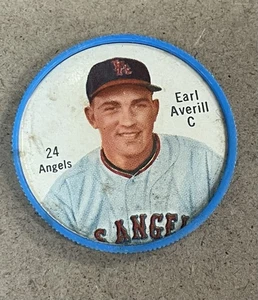 1962 SALADA COINS #24 EARL AVERILL - Picture 1 of 2