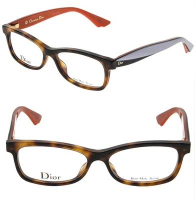 Gafas ópticas CHRISTIAN DIOR CD3289 3289 Habana lila naranja cuadradas 53 mm Foto 1 de 4