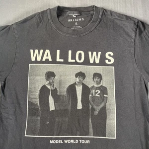 Wallows Shirt Mens Small Black Model World Tour Concert Band Tee Indie Rock - Picture 1 of 8