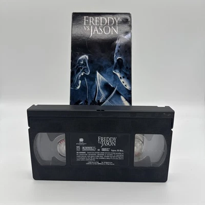 Freddy Vs Jason (VHS, 2003) Robert Englund - Friday The 13th Elm Street Foto 1 de 4