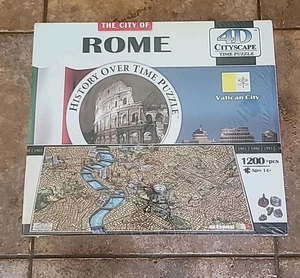 Cityscape Time Puzzle 4D Rome Vatican City Puzzle NEW IN PACKAGE - Picture 1 of 7