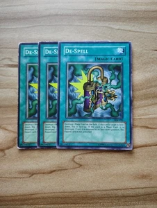 Yu-Gi-Oh! - De-Spell 3X - Full Playset - Picture 1 of 1