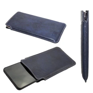 caseroxx Business-Line Case for Bluboo S1 in blue made of faux leather - Picture 1 of 4